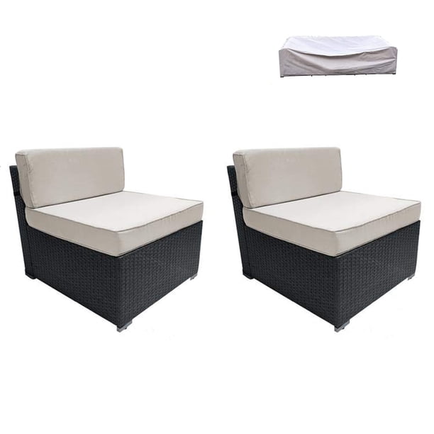 Royalcraft OUTDOOR 2 Pieces DIY Patio Furniture Set, Outdoor Wicker