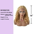 thumbnail image 4 of Lyricalhair Box Braided Wig for Black Women 18" Hand Braids Lace Front with Baby Hair Wigs Micro Twist Cornrow Braid Synthetic Hairpiece, 4 of 6