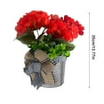 thumbnail image 3 of Liquidation! Panier Suspendu pour Fleurs Décoration de Porte Pendentif de Balcon, 3 of 9
