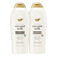 thumbnail image 1 of OGX Nourishing Coconut Milk Shampoo and Conditioner Set Salon Size 25.4 Ounce, 2 Count, 1 of 8