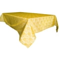 thumbnail image 2 of Sheer Lace Tablecloth Overlay Wedding and Party Decoration Marigold Yellow, 2 of 3