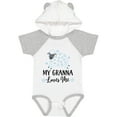 thumbnail image 3 of Inktastic My Granna Loves Me Lamb Boys or Girls Baby Bodysuit, 3 of 5