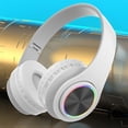 thumbnail image 5 of Auriculares Bluetooth, Auriculares Inalámbricos Bluetooth Inteligentes Auriculares Estéreo de Alta Fidelidad Plegables para Oficina en Casa, 5 of 5