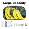 thumbnail image 3 of Banana Waterproof Oxford Fabric Storage Pouch for Electronic Devices - Cord Organizer, Hard Drive Bags, Canvas Storage Box Small, Charger Cord Organizer - 5.9x9.44x3.14 in, 3 of 6