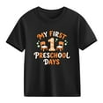 thumbnail image 2 of Girls T Shirts Fashion Printed Short Sleeve Crewneck Casual Pullover Tops Girls Clothes for School Size 3-10, 2 of 6