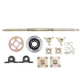 thumbnail image 2 of Kit De Eje Trasero Go Kart, Resistente A Impactos, Alta Resistencia, Estabilidad Mejorada, Conjunto De Eje Trasero Go Kart De 23 Piezas Con Base Para Triciclos De Deriva, 2 of 7