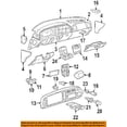 thumbnail image 1 of Dodge CHRYSLER OEM 98-02 Ram 3500 Instrument Panel Dash-Cover 5GJ24VK9AA, 1 of 1
