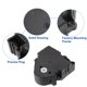 thumbnail image 4 of Actuador de puerta de mezcla Unique Bargains 2 piezas A/C Motor apto para Ford Fusion 2010-2012 No.AE5Z19E616A, 4 of 7