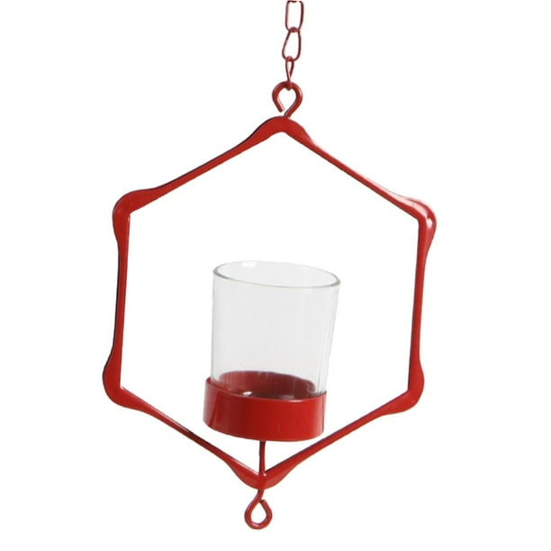 Alambre Geométrico 3D Hierro Colgante Luz Del Té Titular de Linterna con Cadena Boda Vacaciones de Navidad Decoraciones para F Soledad Portavelas geométrico 3D