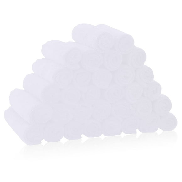 Paños de Lavado para Bebé BAMBOO QUEEN Paquete de 32 unidades 25x25 cm Coral Suave de Forro Polar