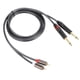 thumbnail image 3 of Cable de audio RCA Nikou chapado en oro 1,5 m grado profesional, 3 of 9