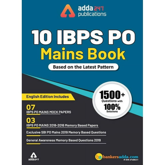IBPS PO Mains Mock Papers Practice Book, (Paperback)