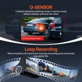 thumbnail image 3 of 70mai 4K Dash Cam Front and Rear with STARVIS, Dashcam with 5GHz WiFi, GPS Car Camera, Super Night Vision, ADAS, 3'' IPS Screen,, 3 of 8