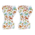 thumbnail image 1 of 2 Pack Baby Swim Diapers Soft Breathable Waterproof Adjustable Leak Proof Infant Toddler B08, 1 of 3