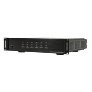 Monoprice 6 Zone Home Audio 6 Watts Continuous Power 6.0 Channel Audio Power Amplifier