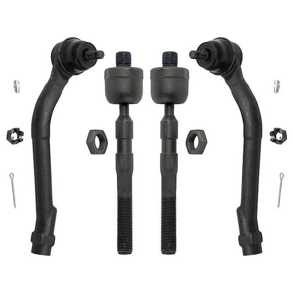 Front Tie Rod Set - Compatible with 2014 - 2015 Kia Optima 2.4L 4-Cylinder