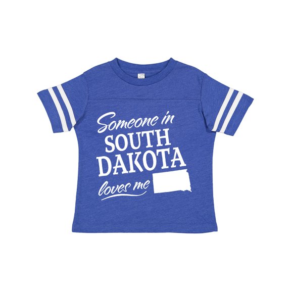 Inktastic Someone in South Dakota Loves Me Boys or Girls Toddler T-Shirt