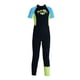 thumbnail image 5 of Traje de neopreno para niños, traje de baño de buceo, natación, surf, entrenamiento, 2,5 mm, completo XL negro, 5 of 9