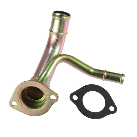 Unique Bargains Engine Coolant Thermostat Housing No.F2TZ-8592-AA Water Pump Outlet Tube for Ford for Ranger Metal 1 Set