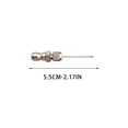 thumbnail image 3 of High Pressure Washer Nozzle Kit | 4 Pack AC Cleaning Wand with Straight and Curved Needles | 1/4 Inch Quick Connect for HVAC Maintenance and Appliance Detailing | Stainless Steel Heavy Duty Extension, 3 of 6