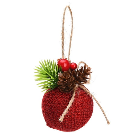 

Hanging Ball 4pcs 2in/2.4in Creative Christmas Tree Hanging Pendants New Year Gift Foam Home Decor