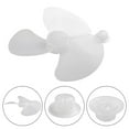 thumbnail image 3 of 12\" Plastic Fan Blade 3 Leaves for Standing Pedestal Floor Wall / Table Fanner, 3 of 8