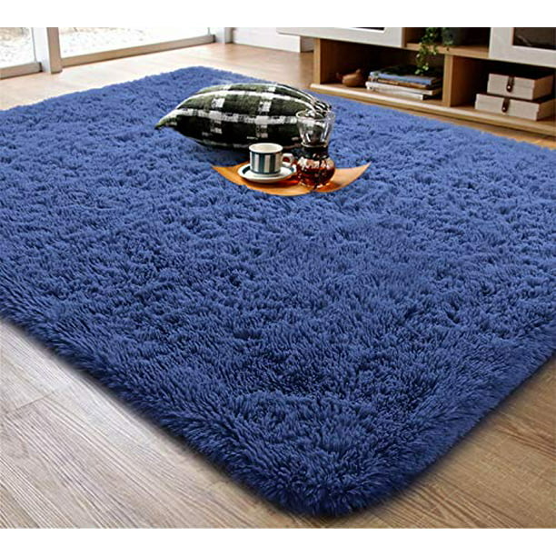 Ompaa Fluffy Rug Super Soft Fuzzy Area, Large Fuzzy Rug For Living Room
