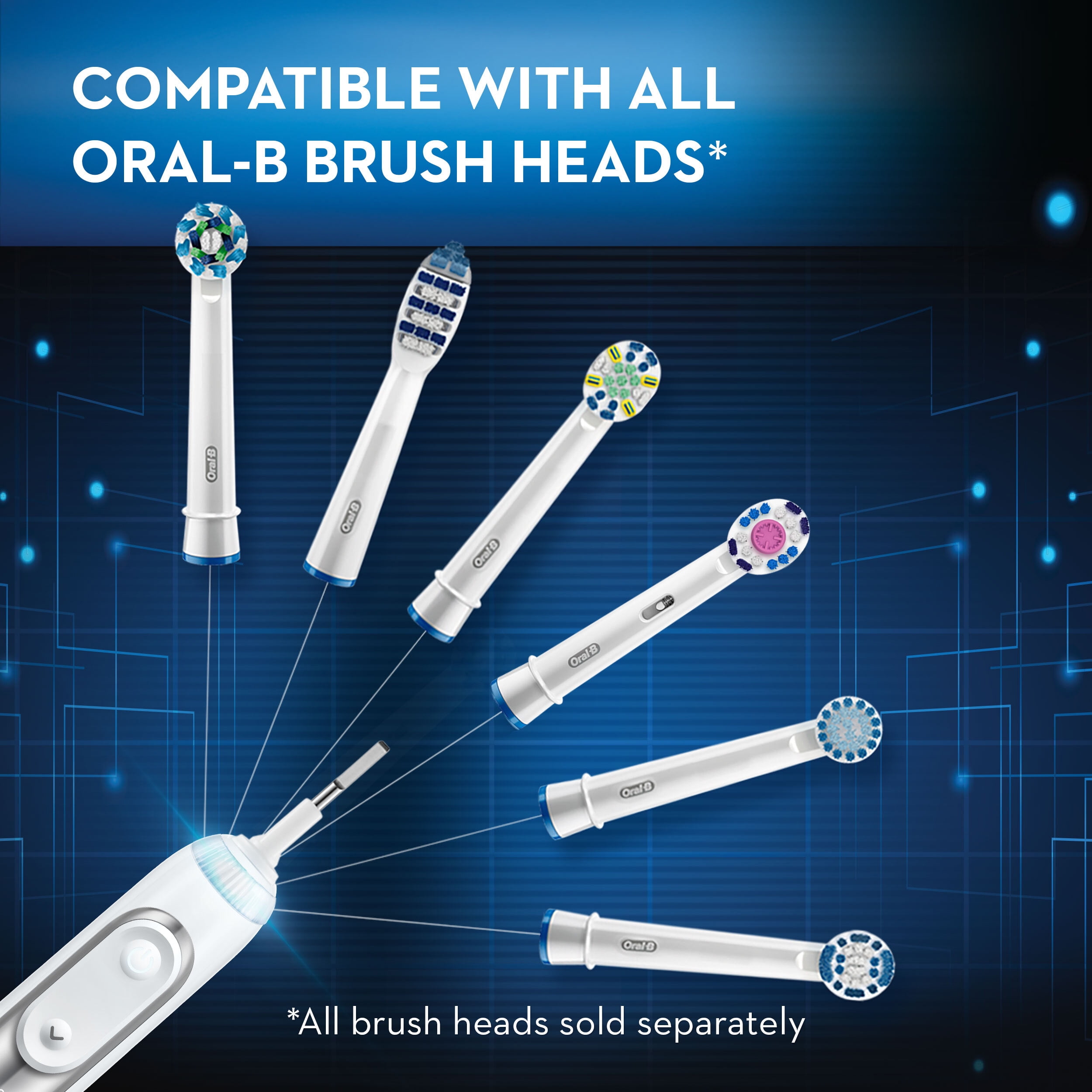 Klik Blaast op Verzoekschrift Oral-B 5000 SmartSeries Electric Toothbrush, Rechargeable, White -  Walmart.com