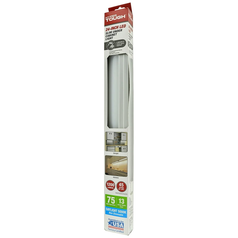 Hyper tough led slim under sale cabinet light 24 inch