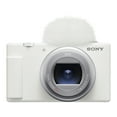 thumbnail image 3 of Sony ZV-1 II Vlog camera for Content Creators and Vloggers (White) (ZV-1M2/W) + 64GB Card + Photo Software + NP-BX1 Battery + Card Reader + LED Light + Soft Bag + Charger + Flex Tripod + More, 3 of 7