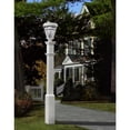 thumbnail image 4 of Vita 6"L x 6"W x 74"H Sturbridge Vinyl Lamp Post, White, VA94428, 4 of 4