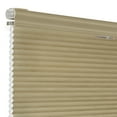 thumbnail image 5 of Achim Top Down Bottom Up Indoor Cordless Wheat Polyester Light Filtering Window Cellular Shade, 64" L x 30" W, 5 of 6
