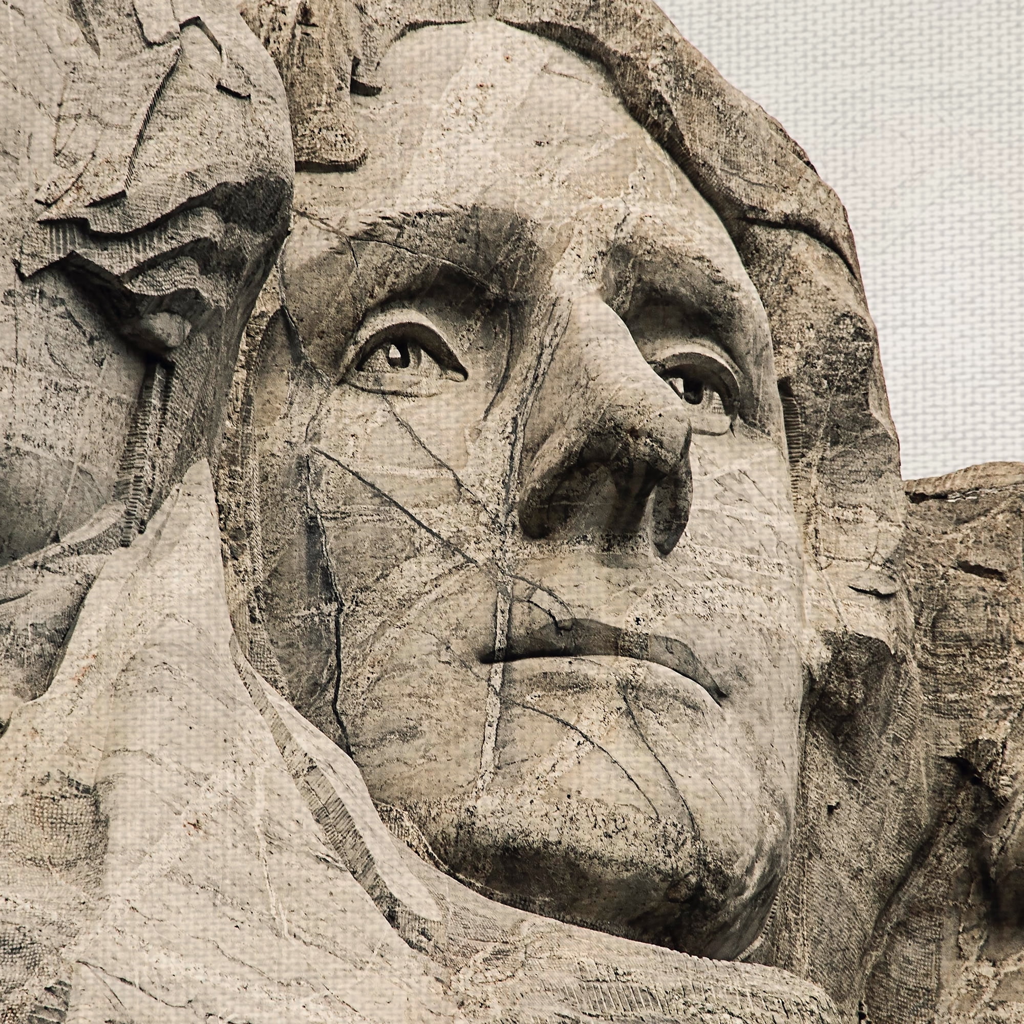 Masterpiece Art Gallery Rushmore By John Bakator Canvas Art Print 18" x 24"