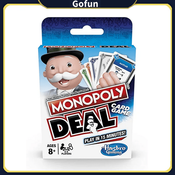 Juego de cartas Monopoly Deal Games for Family Party Game