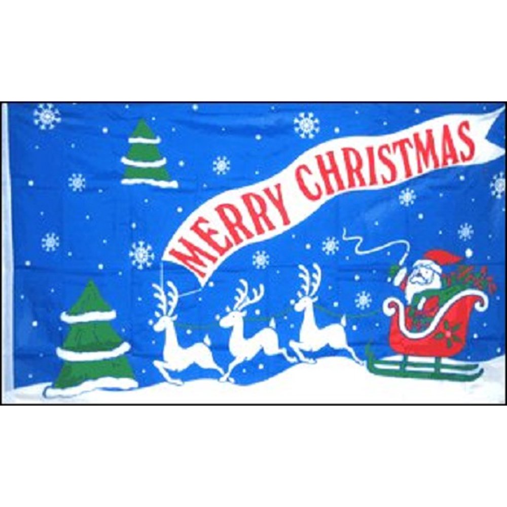 3x5 Merry Christmas Flag Holiday Decoration Banner Party Pennant New