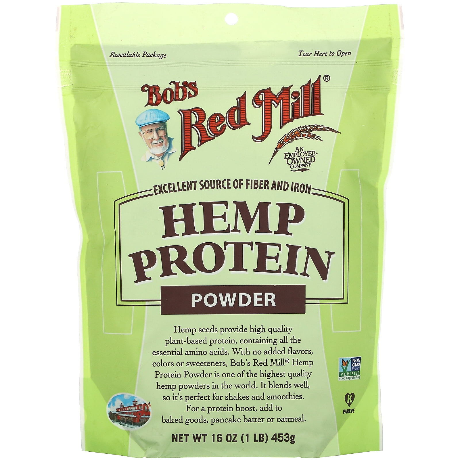 Bob's Red Mill Hemp Protein Powder, 16 oz