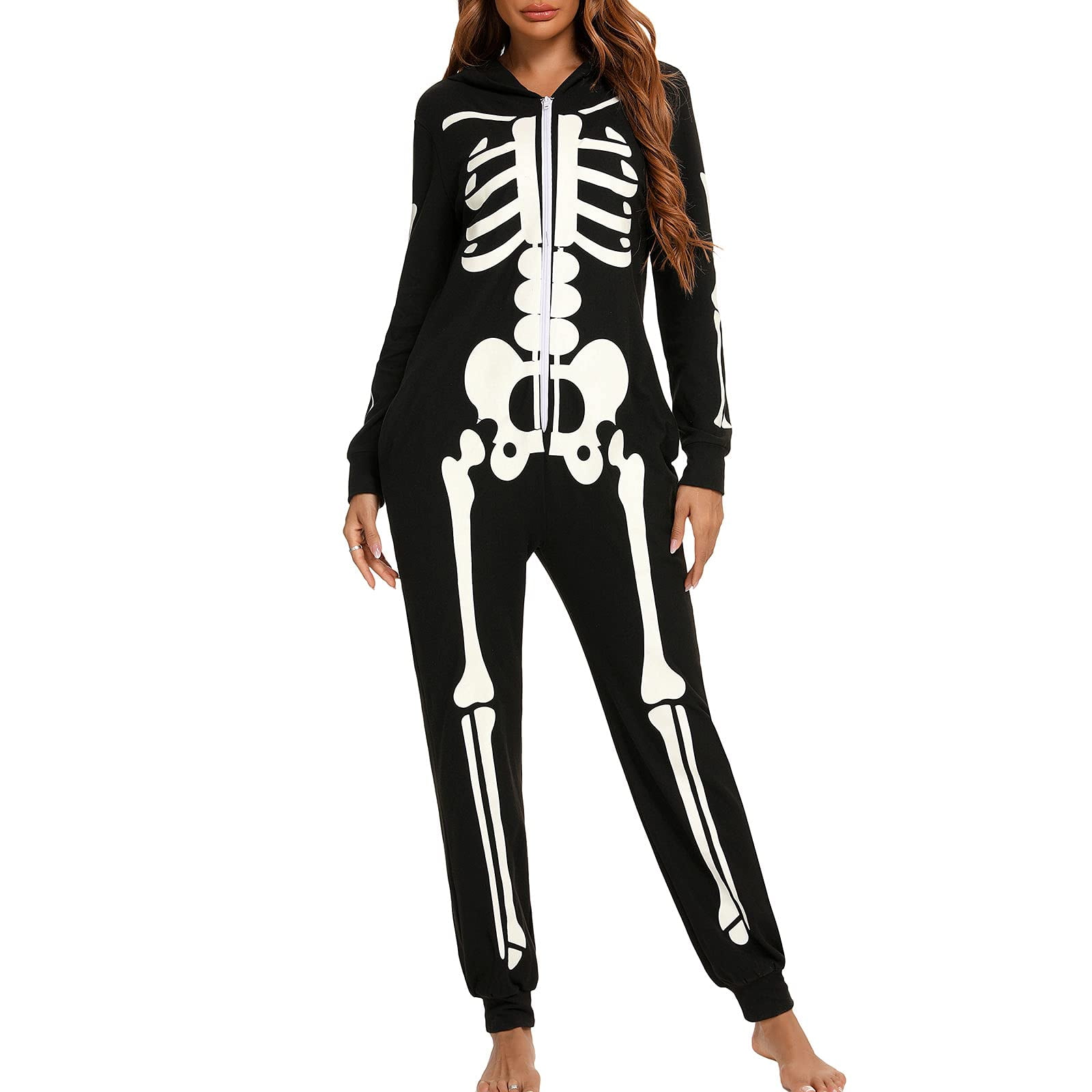 Morbuy Jumpsuit Homme Sweat à Capuche, Family Costume 3D Imprimé Manche