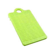 Unique Bargains Home Plastic Washboard Clothes Washing Board 12.4" Length Green