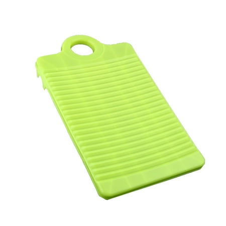 Unique Bargains Home Plastic Washboard Clothes Washing Board 12.4" Length Green