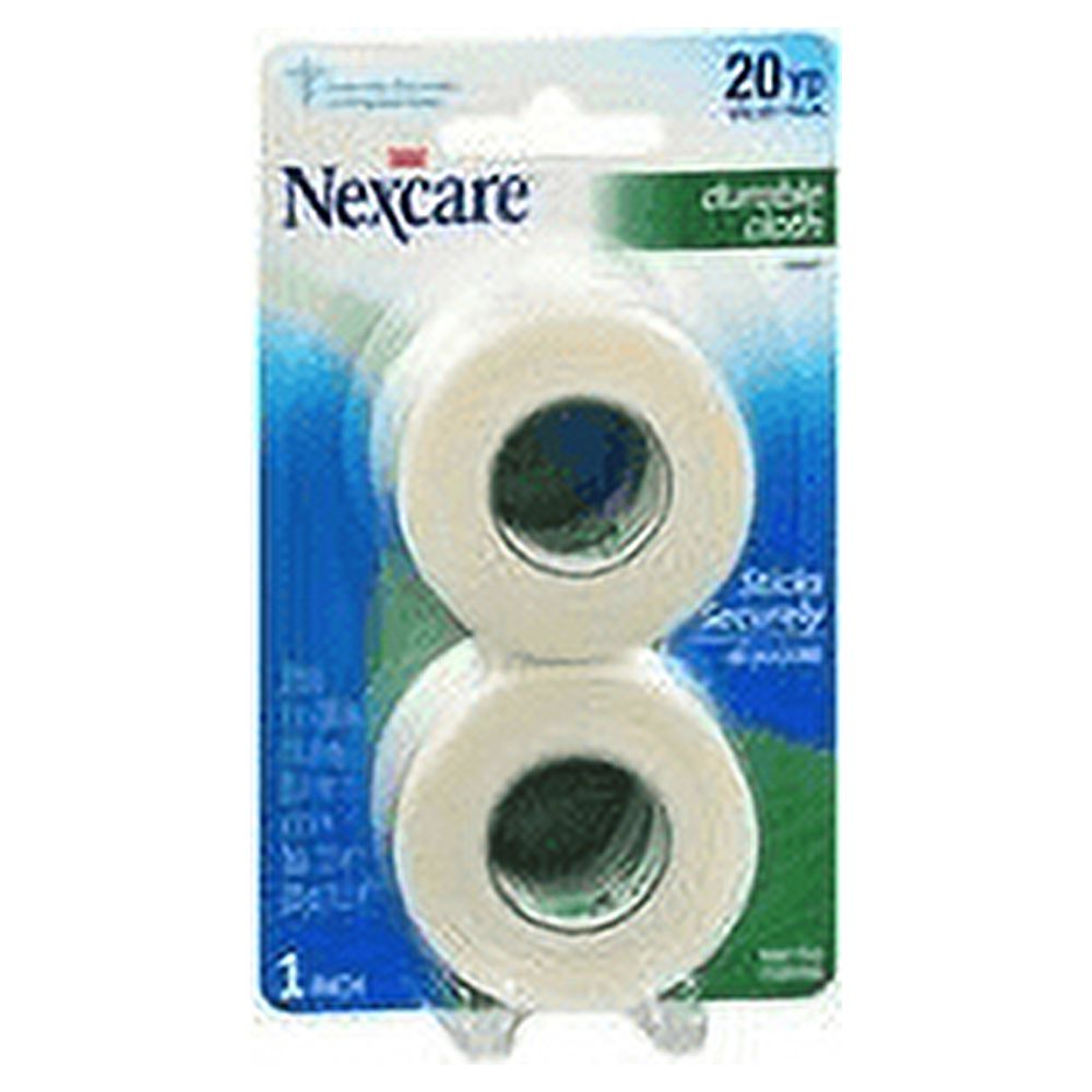 4 Pack - Nexcare Durapore Durable Cloth Tape 1 Inch X 10 Yards 2 in Each