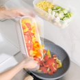 thumbnail image 4 of Kitchen Colander Bowl Set Fruit Vegetable Washing Bowl Berry Strainer Detachable Colander Baskets with Handle for Home White, 4 of 7