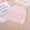 light pink, variant on Orange Pink Hat Female Winter Roll Wool Hat Cute Angola Rabbit Wool Warm Needle Cap