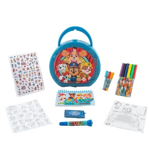 Set de Actividades de Colorear y Pegatinas de Nickelodeon Paw Patrol para Niños con Estuche de Viaje