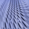 thumbnail image 1 of Ahgly Company Machine Washable Indoor Square Transitional Jeans Blue Area Rugs, 6' Square, 1 of 7
