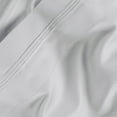 thumbnail image 3 of 1500-Thread Count 100% Egyptian Cotton Deep Pocket Solid Bedding Sheets & Pillowcases, 4-Piece Set by Blue Nile Mills - California King, Platinum, 3 of 8