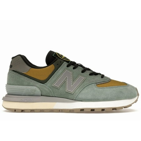 New Balance Men's 574 Legacy Stone Island Light Green Running Shoes, from StockX