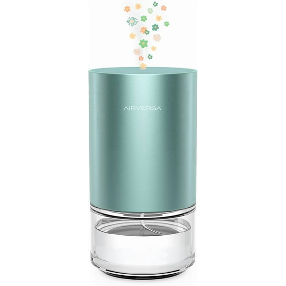 Essential Oil Diffuser Waterless Aromatherapy Diffusers for Home, Bedroom, Car, Office, Desk, Battery Operated, 100mL Capacity, Small Diffuser for Pure Scent, Diffuseur D'Huile Essentiel AN9 Mint