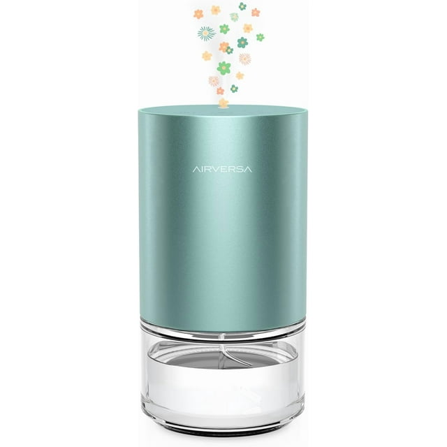 Essential Oil Diffuser Waterless Aromatherapy Diffusers for Home, Bedroom, Car, Office, Desk, Battery Operated, 100mL Capacity, Small Diffuser for Pure Scent, Diffuseur D'Huile Essentiel AN9 Mint