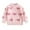 Pink, variant on Kiijoy Toddler Girls Long Sleeve Pearls Sweater Hearts Print Soft Pullover Top, Sizes 2-3