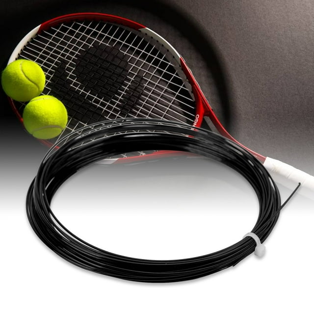 Corde de Tennis, Fil de Tennis Hexagonal Professionnel Résistant à l'Usure de 12m/39.4 Pieds pour Tennis